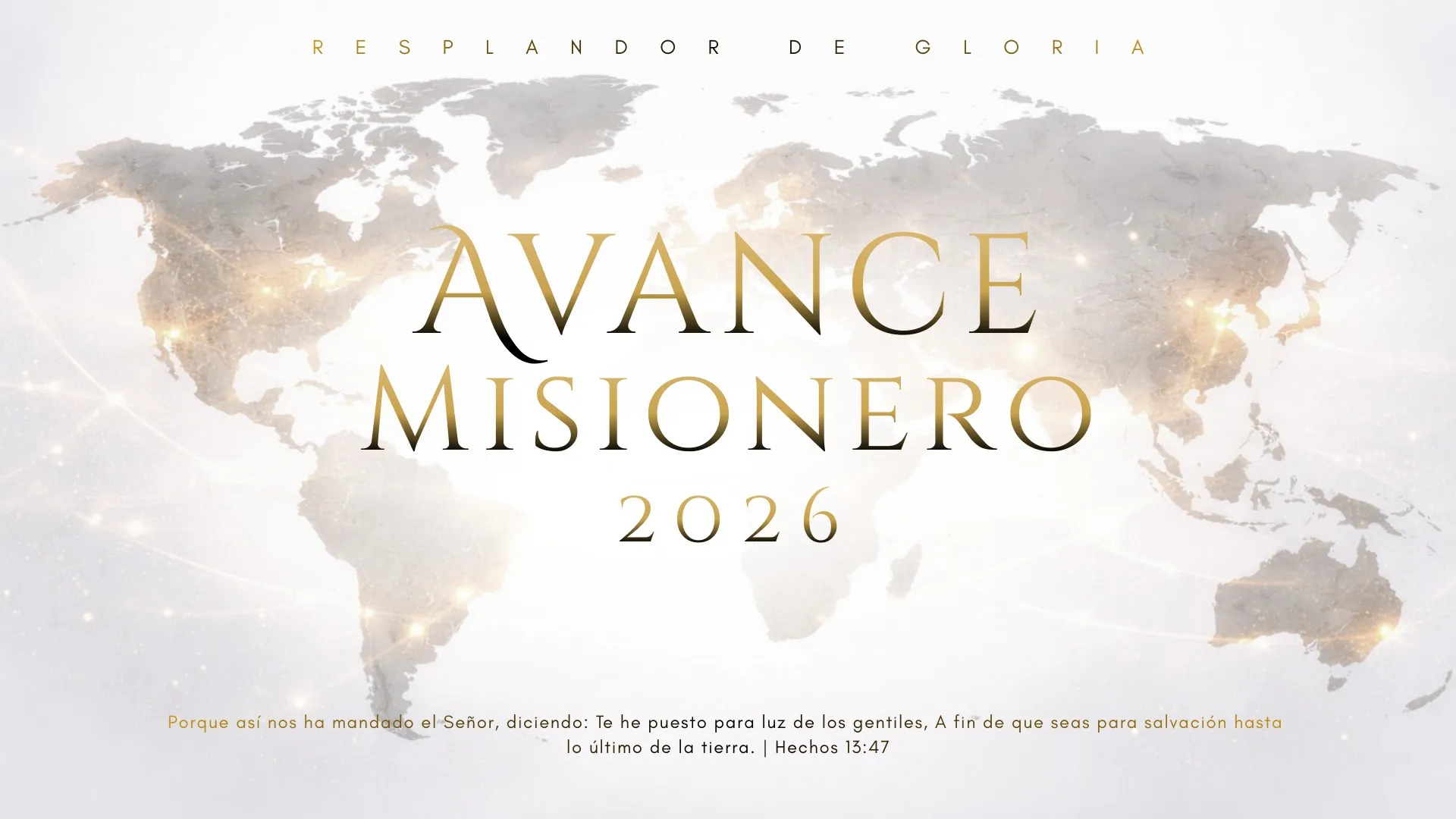 Avivamiento Espiritual 2026 - Lema del Año